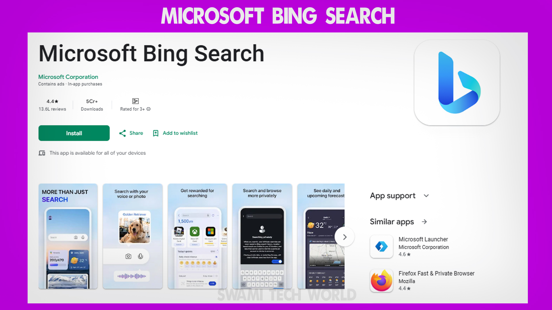 Microsoft Bing Search