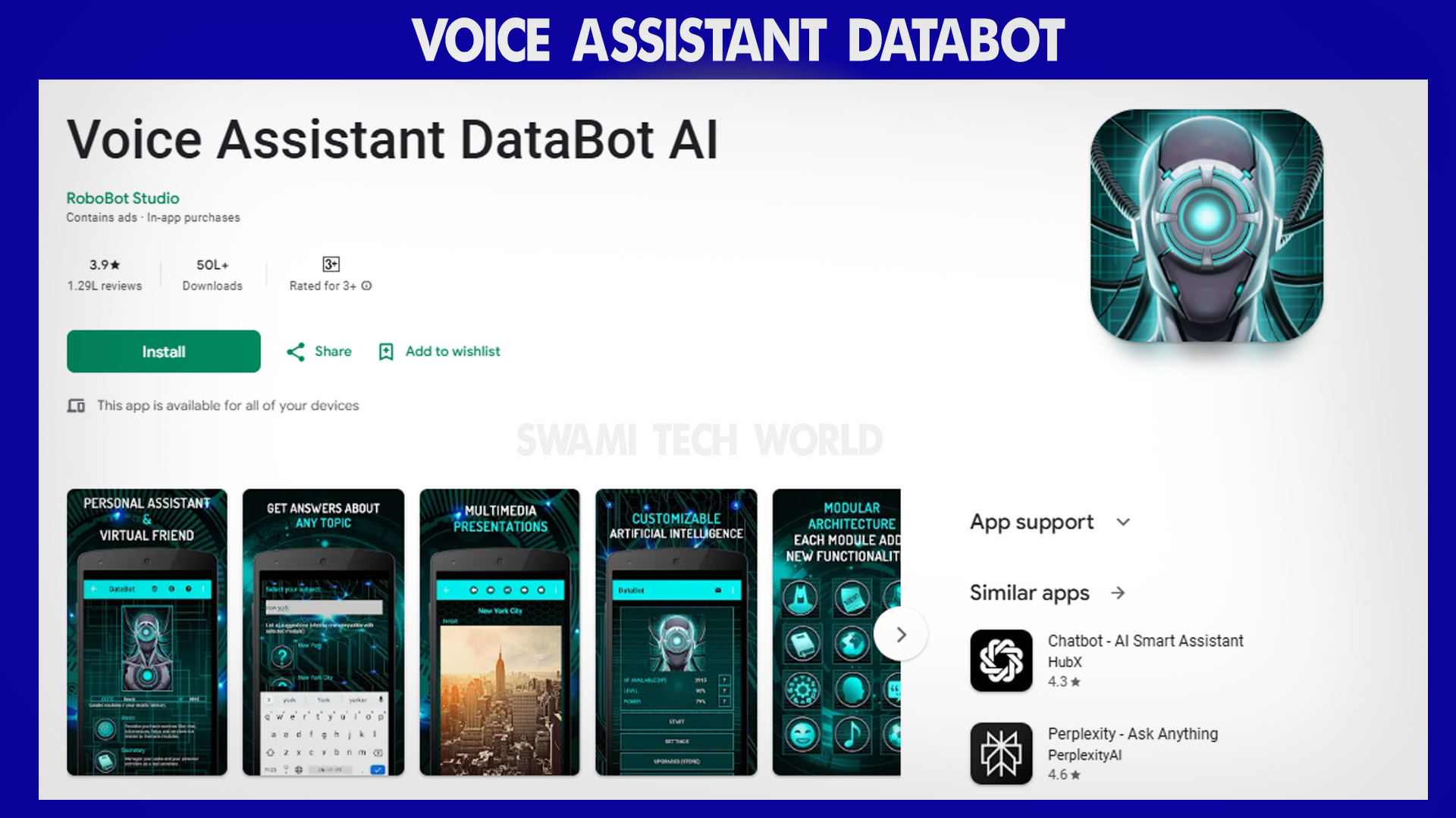 Voice Assistant DataBot