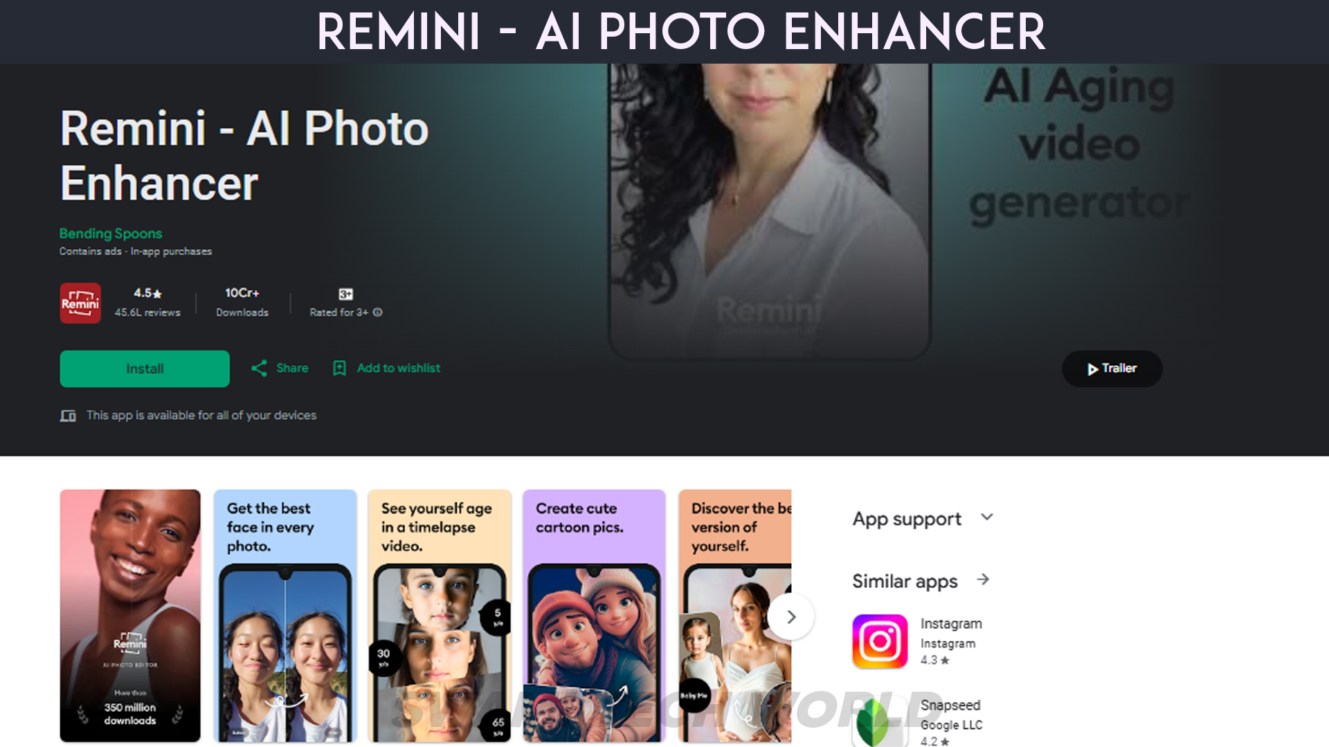 Remini - AI Photo Enhancer