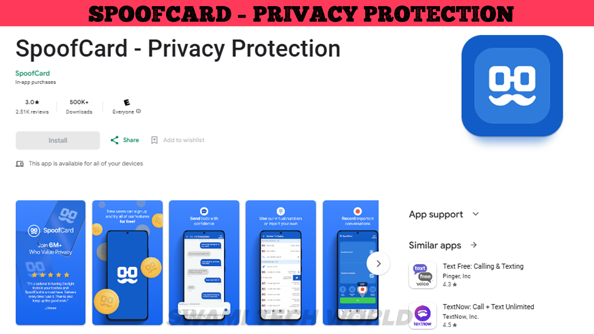 SpoofCard - Privacy Protection