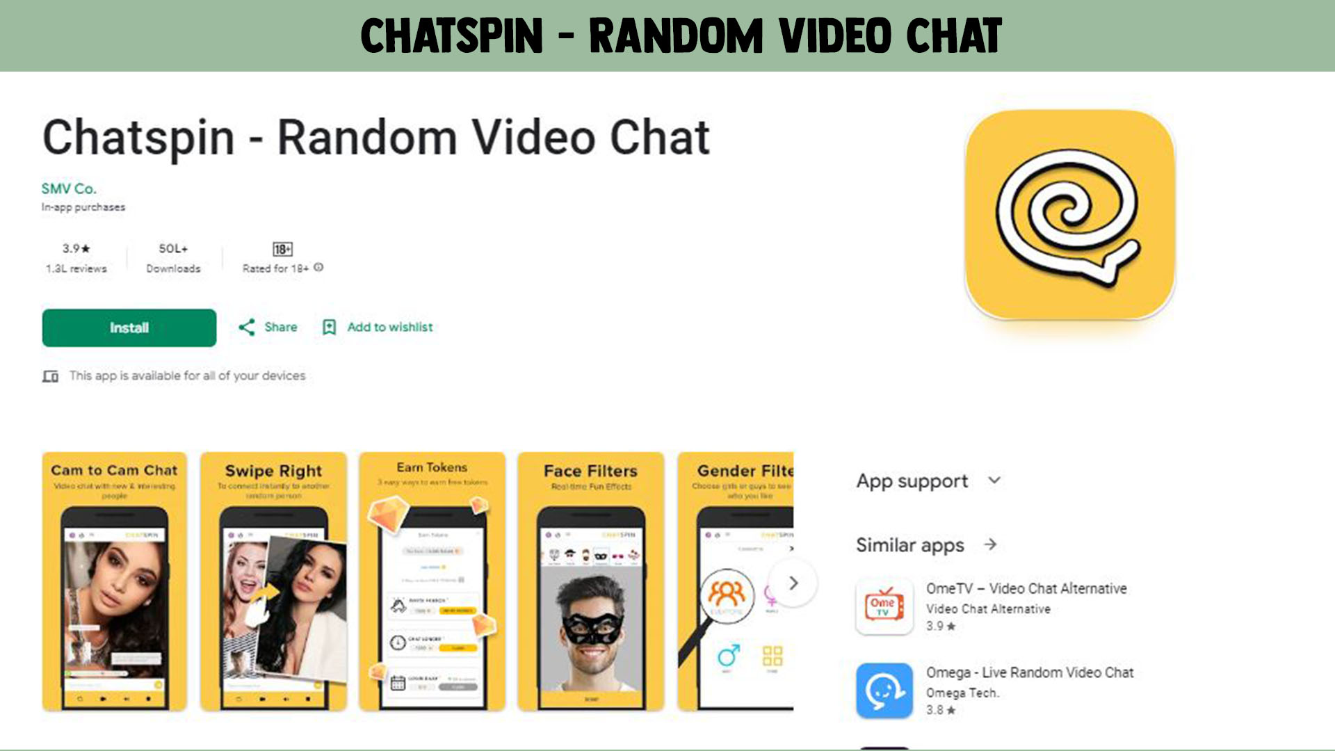 Chatspin - Random Video Chat