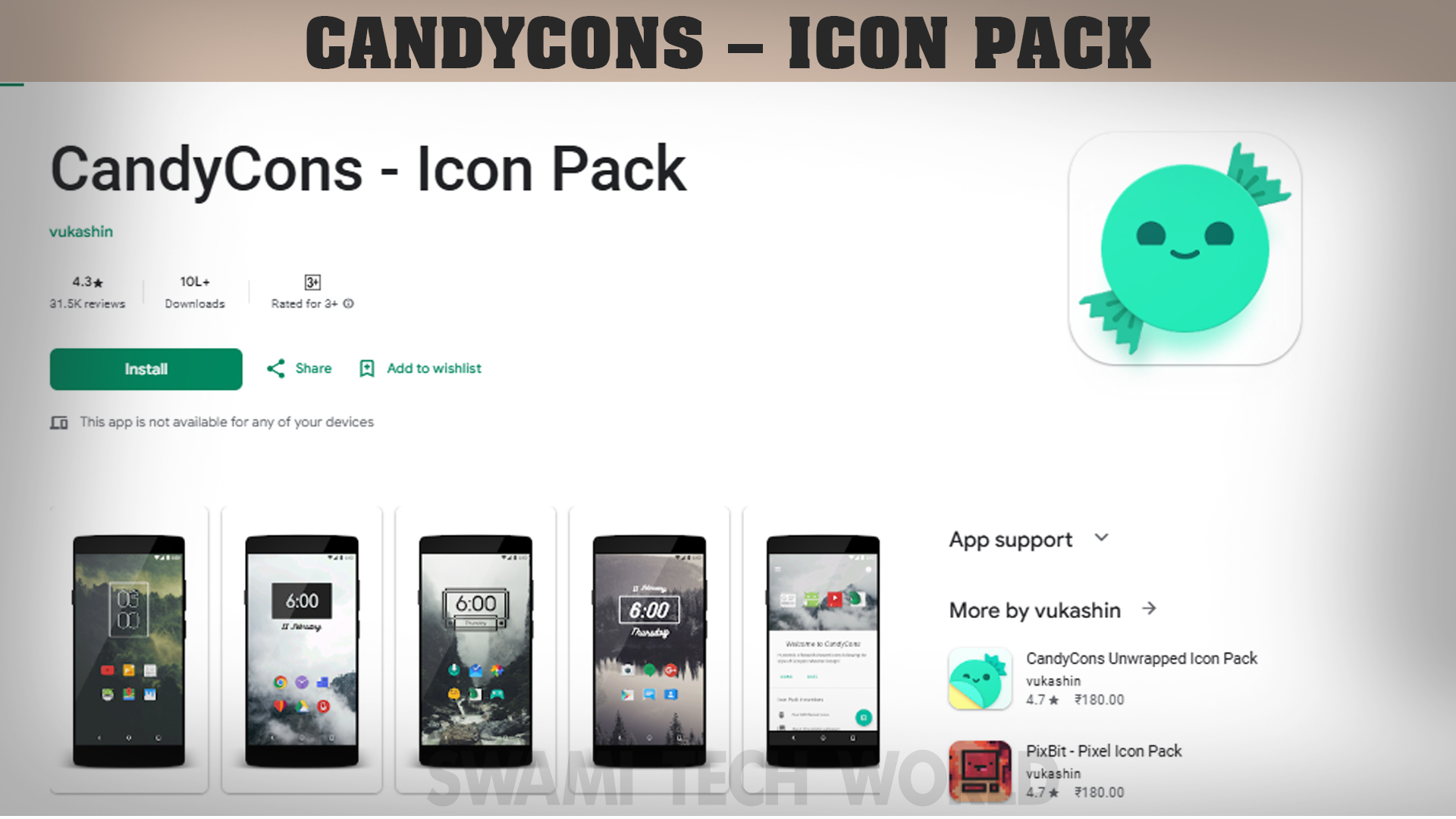 CandyCons - Icon Pack