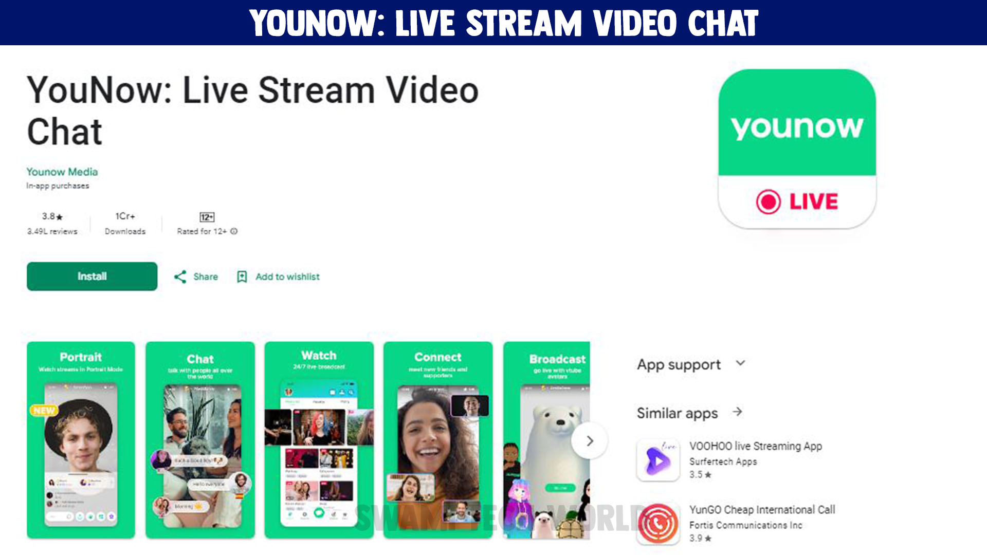 YouNow: Live Stream Video Chat