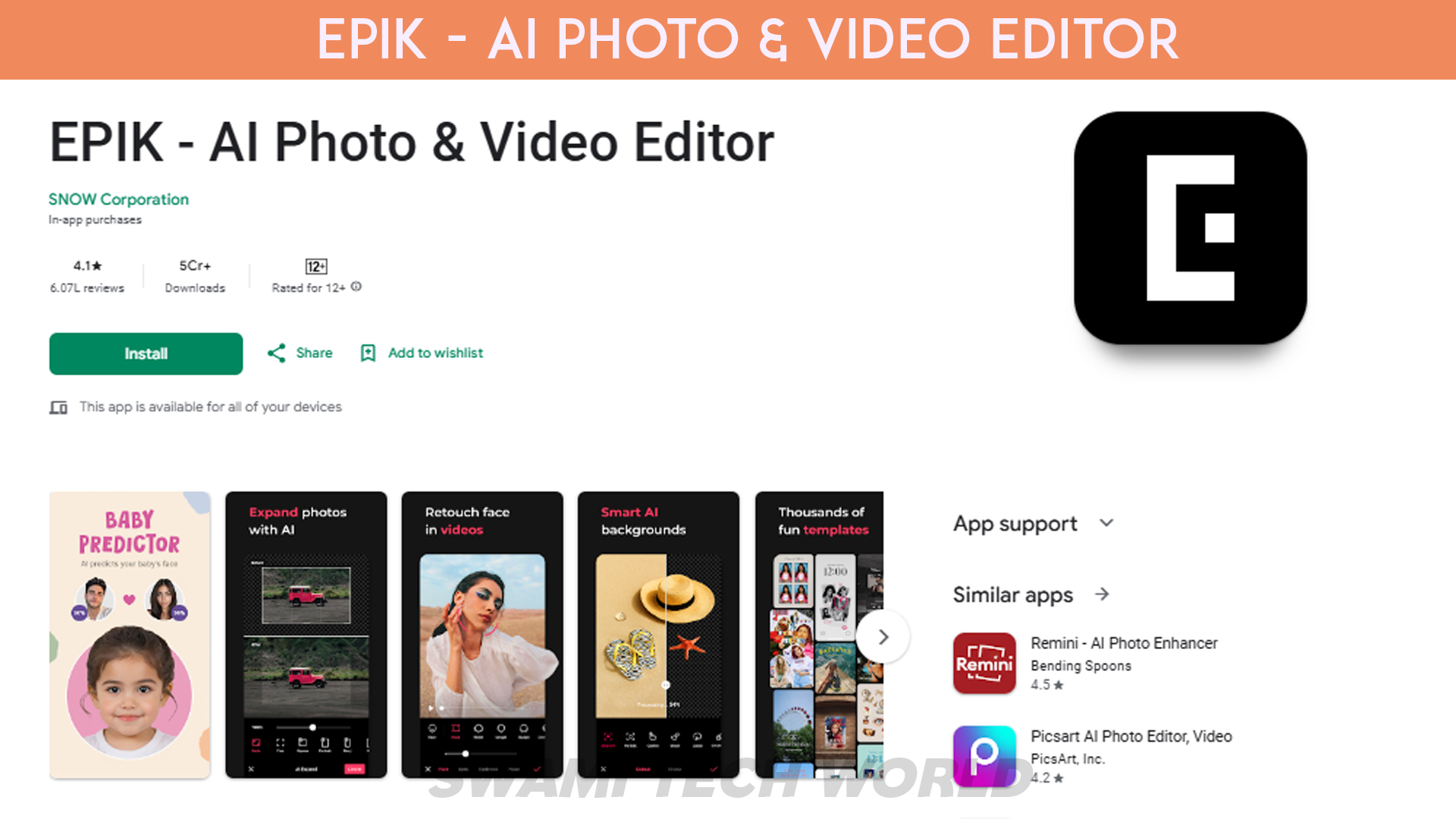 EPIK - AI Photo & Video Editor