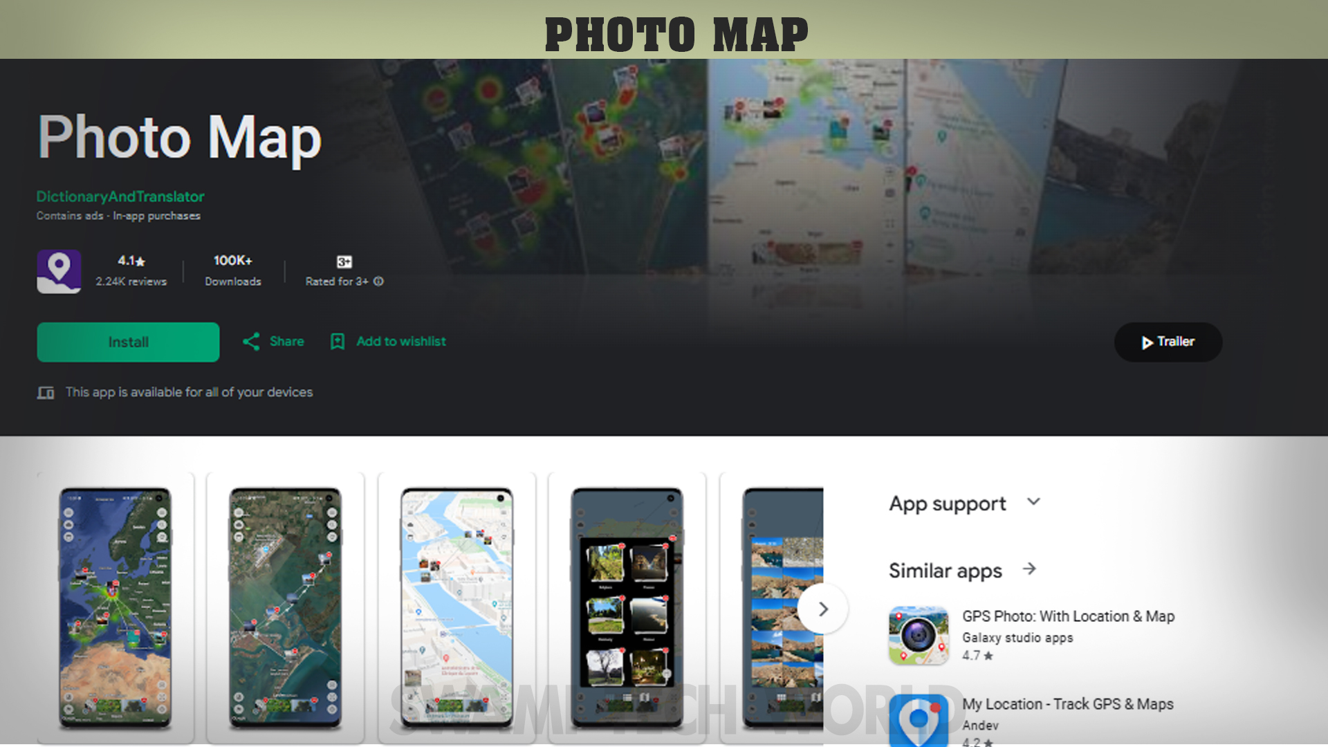 Photo map