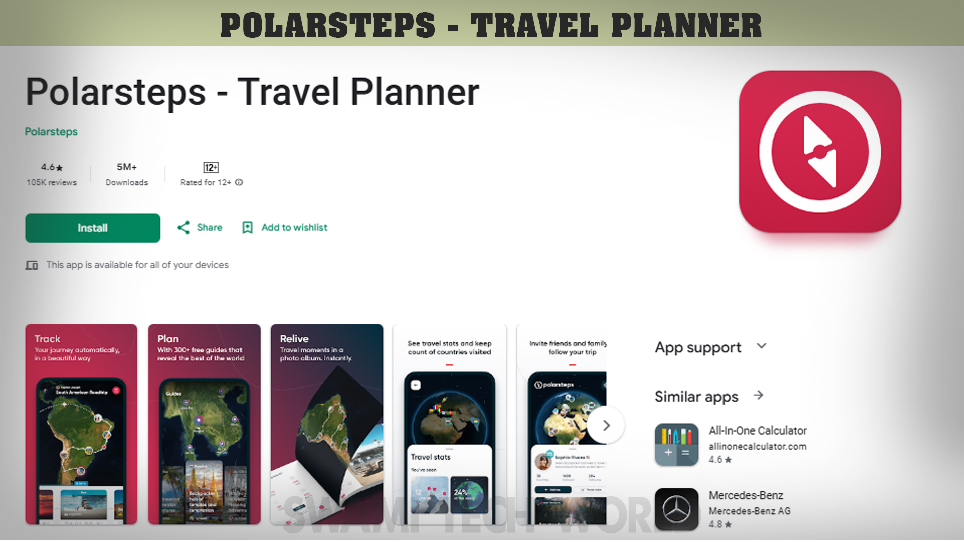Polarsteps - Travel Planner