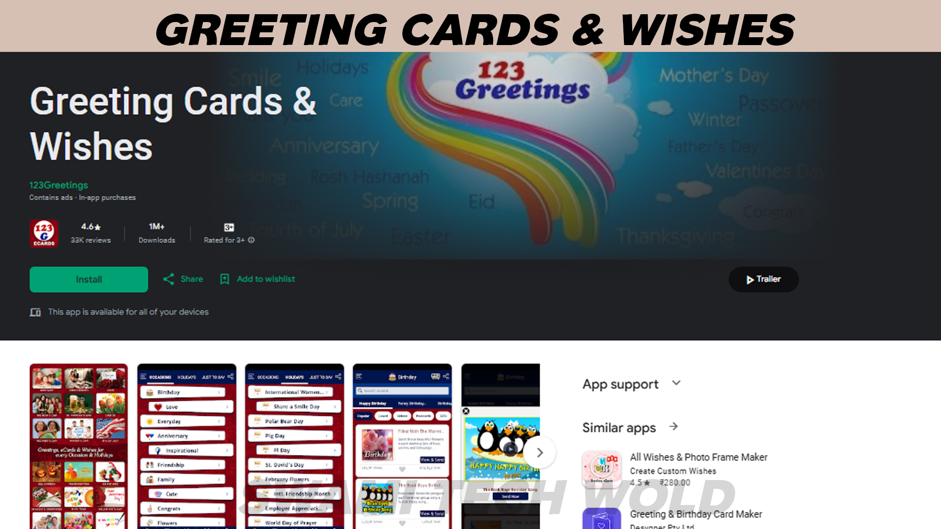 Greeting Cards & Wishes