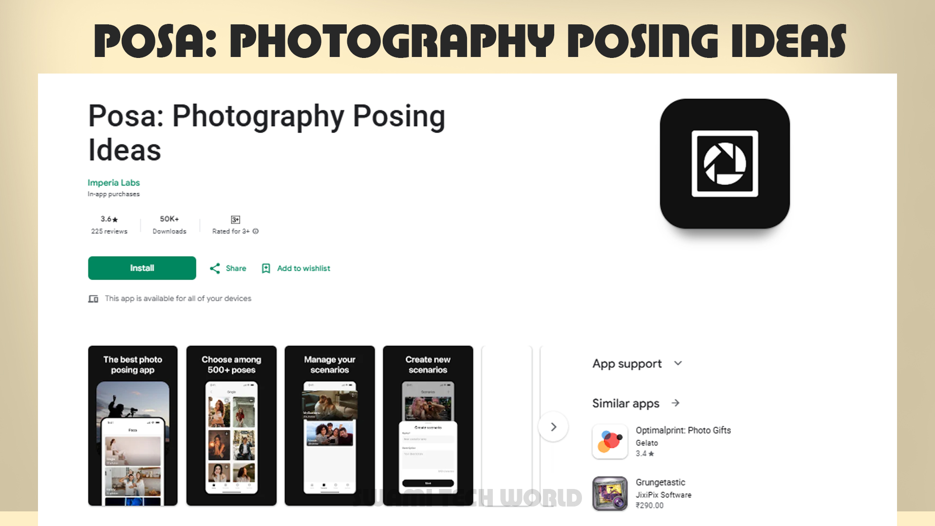 Posa: Photography Posing Ideas