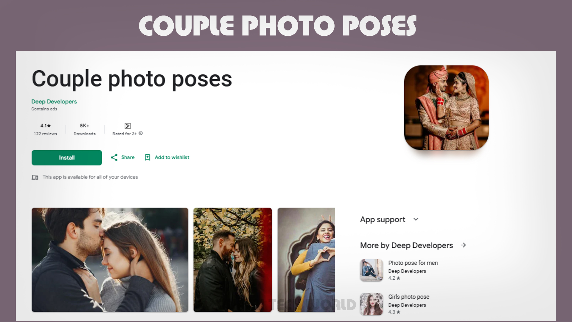 Couple photo poses