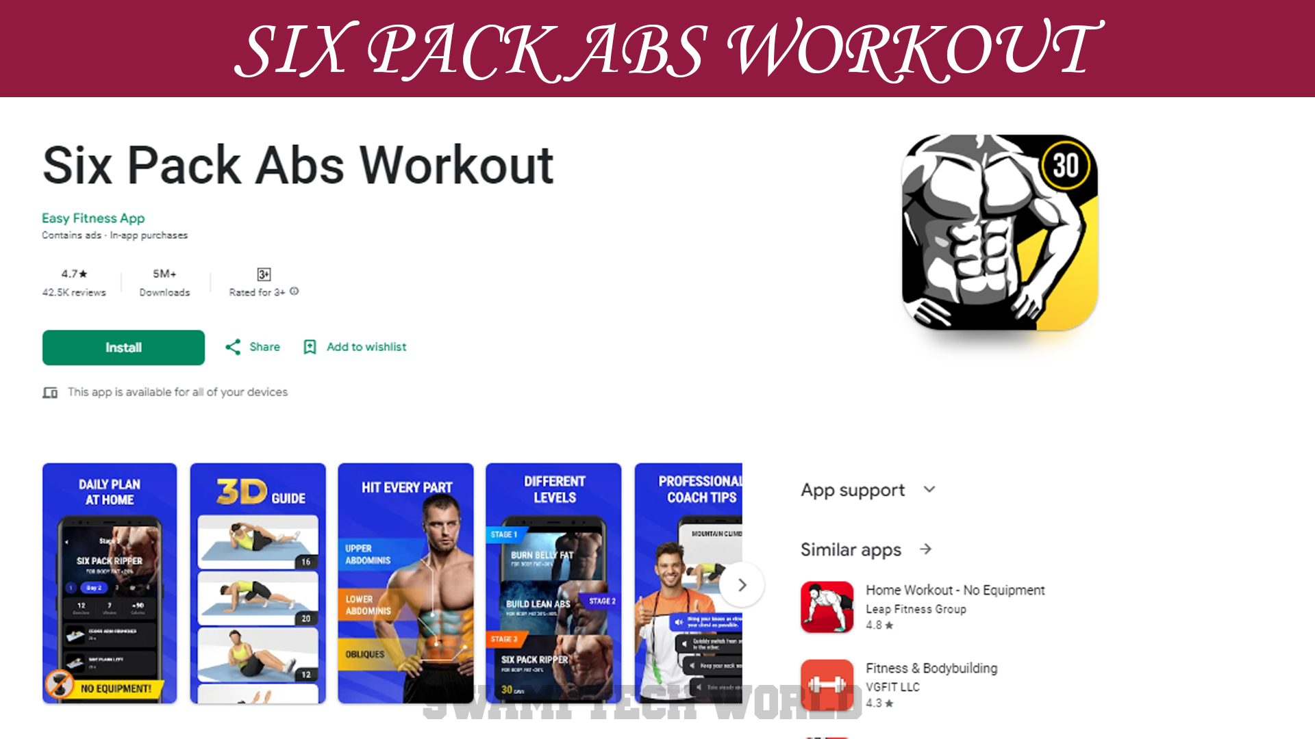 Six Pack Abs Workout