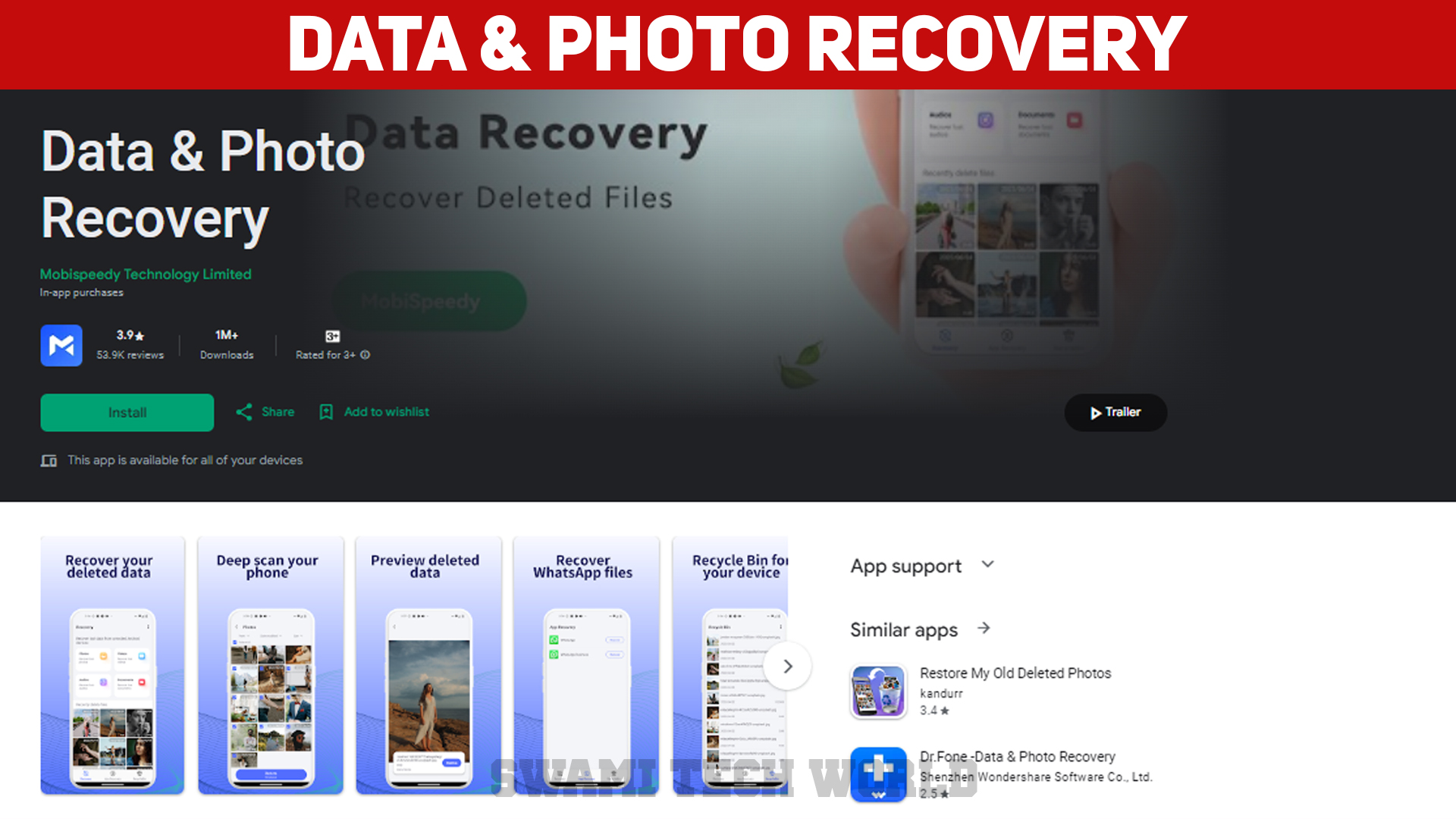 Data & Photo Recovery
