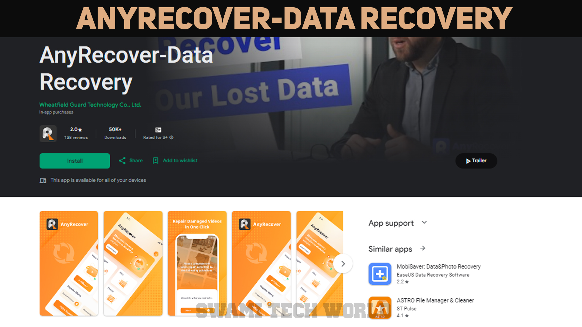 AnyRecover-Data Recovery