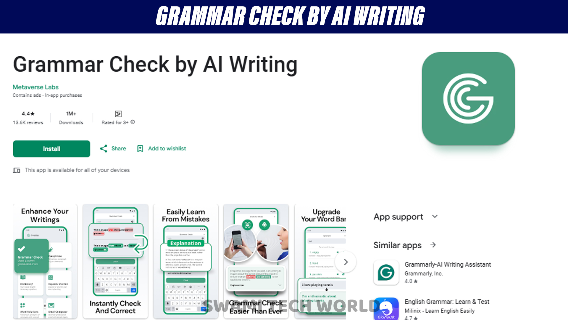 Grammar Check by AI Writing