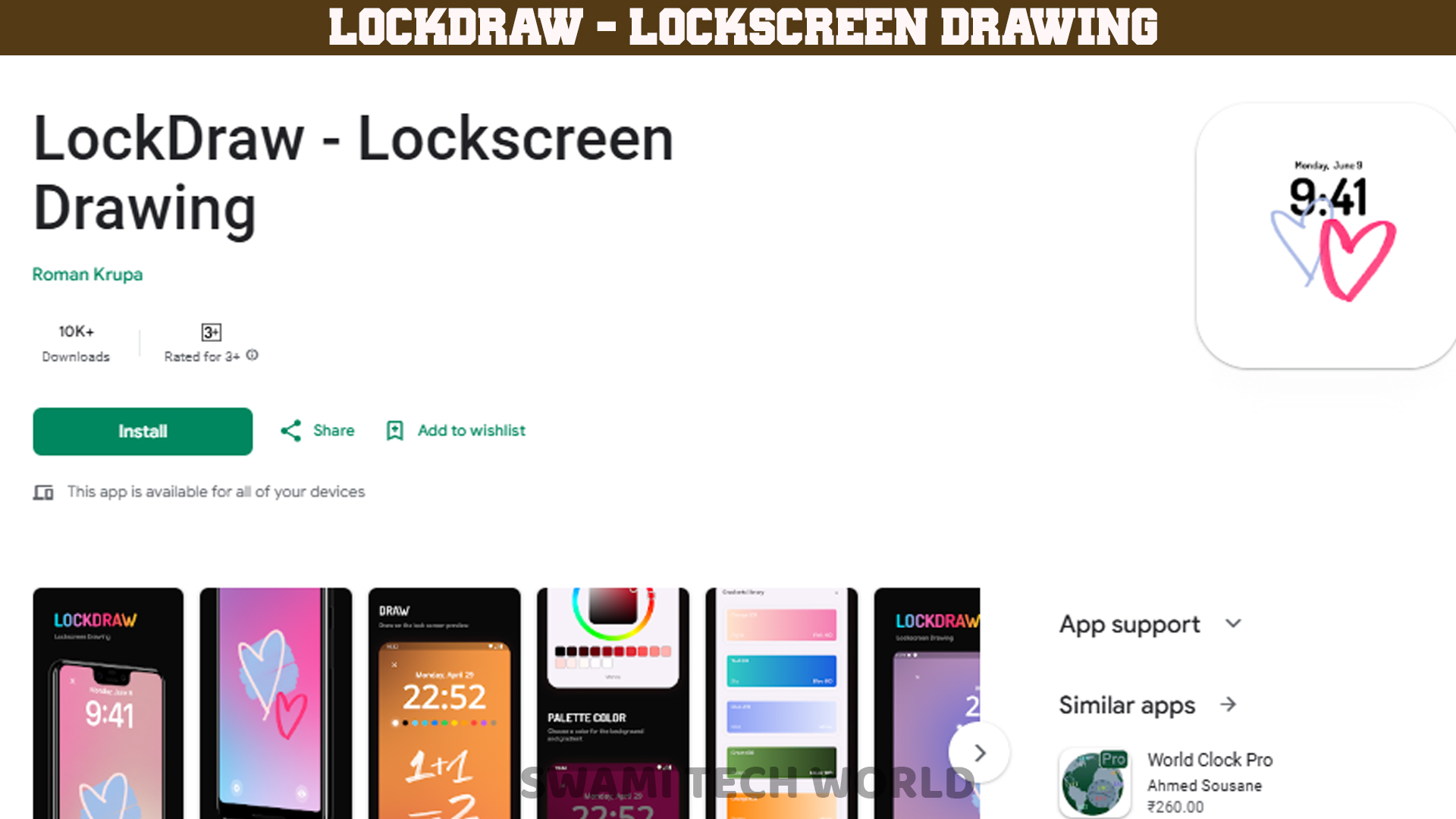 LockDraw - Lockscreen Drawing