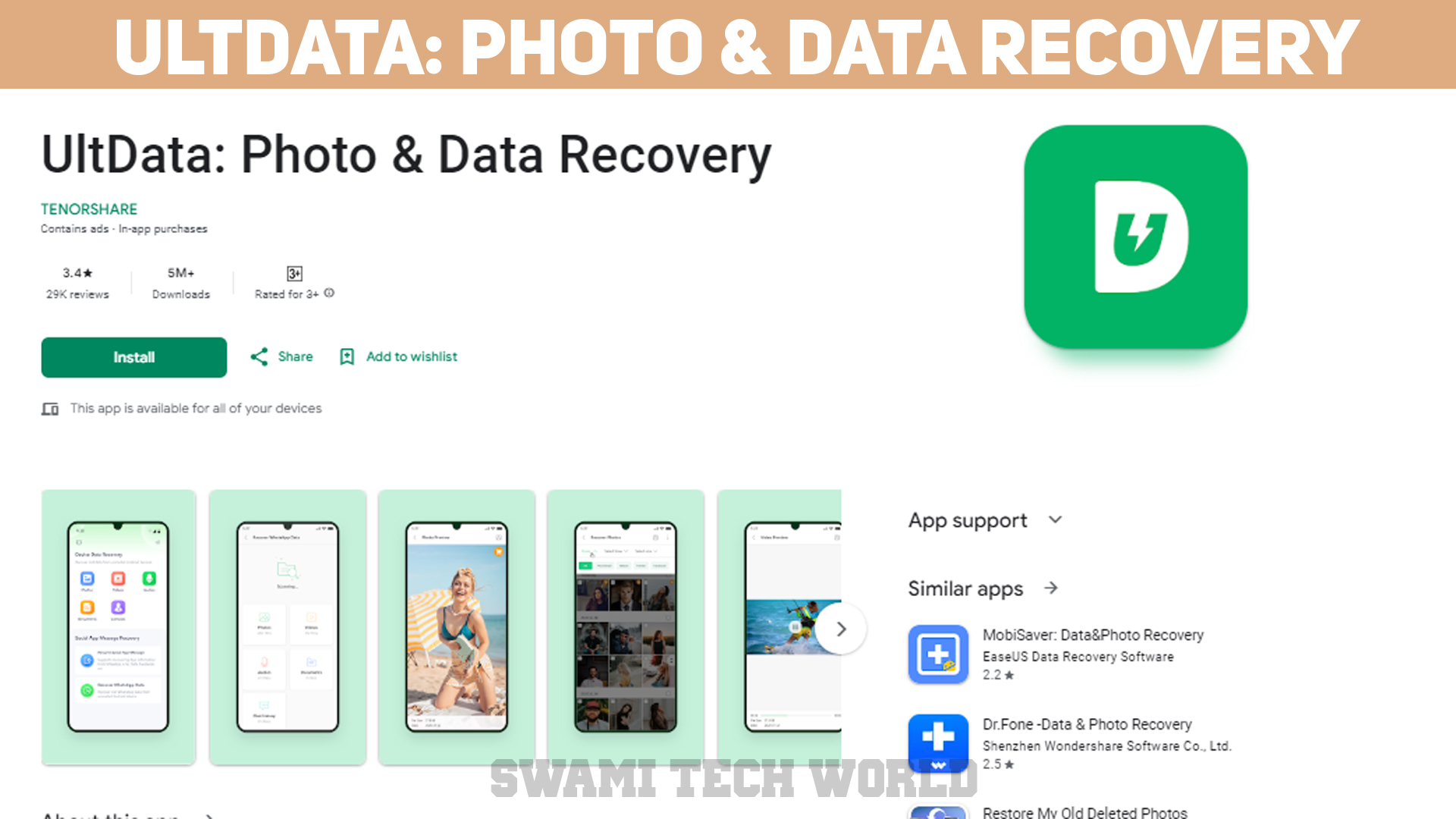 UltData: Photo & Data Recovery