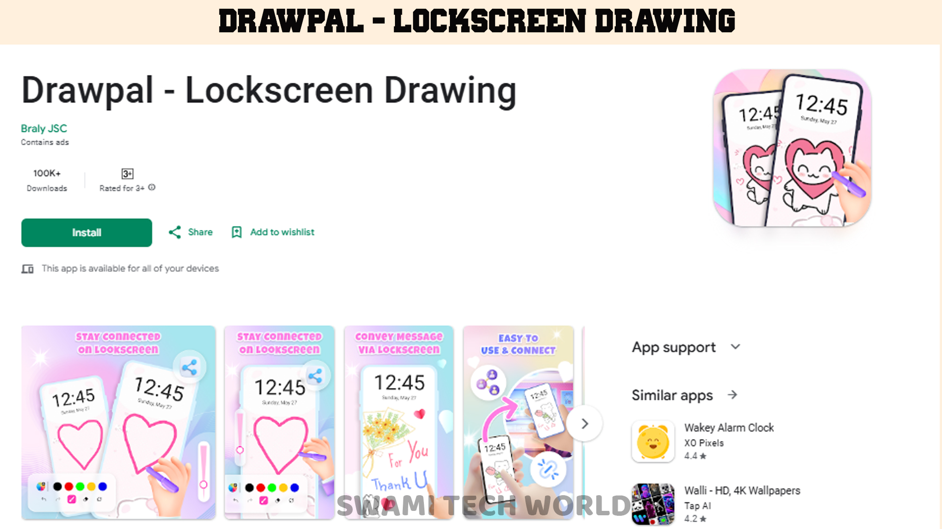 Drawpal - Lockscreen Drawing